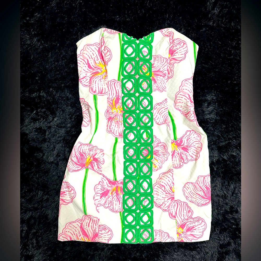 Lilly Pulitzer Angela strapless dress